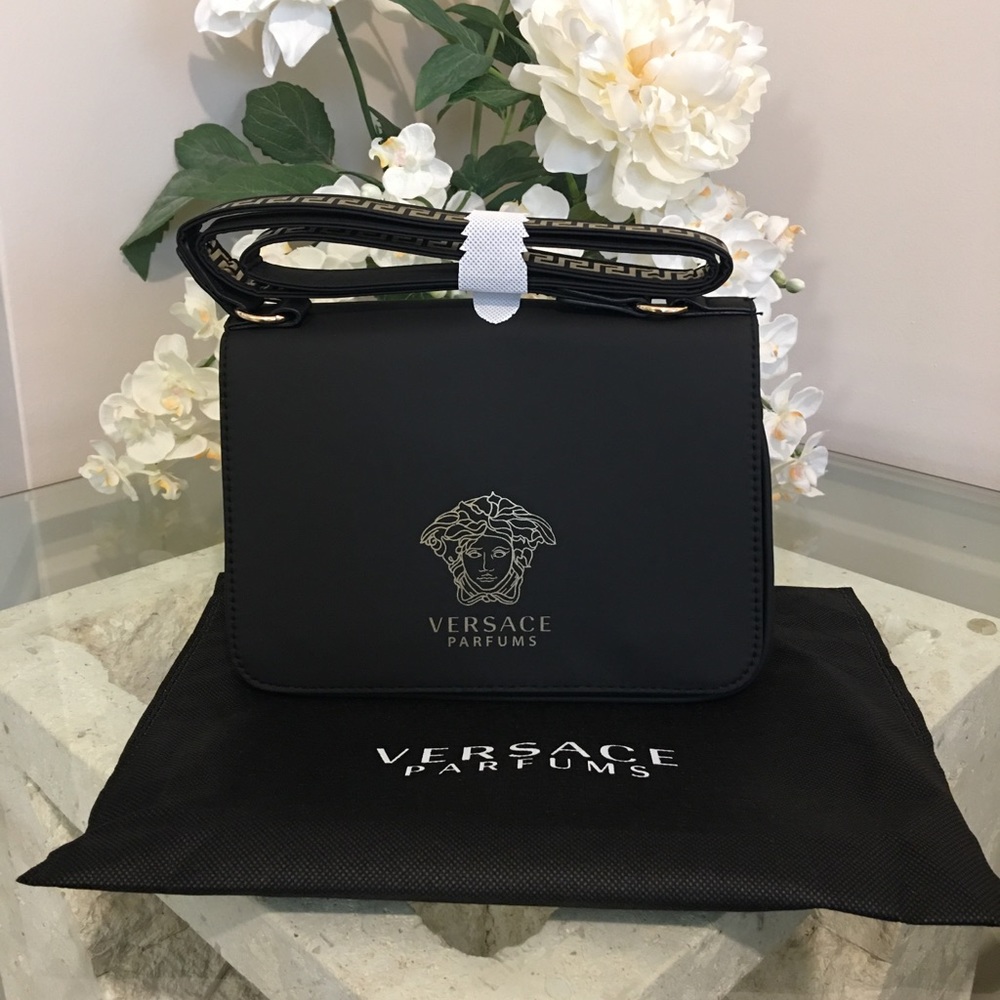 Authentic Versace perfume gift crossbody bag
